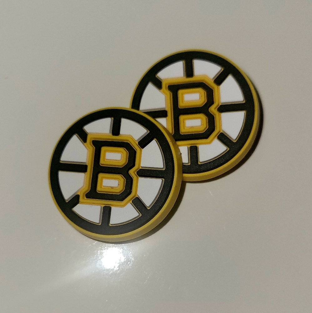 Boston Bruins Ice Hockey NHL Croc Shoe Charms